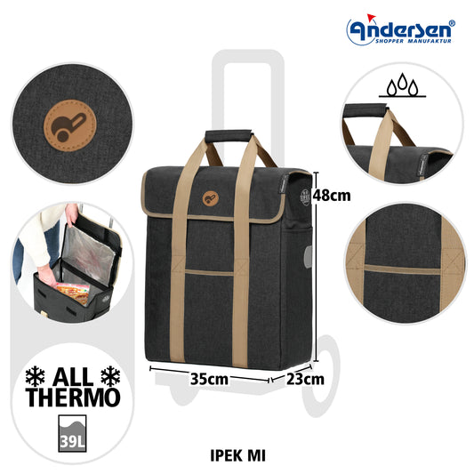 Tasche Ipek Mi - Schwarz