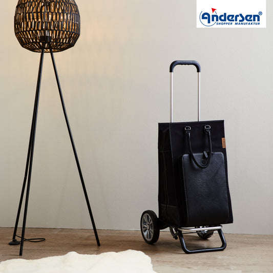 Andersen-Alu Star Shopper Charu - schwarz-shopping-trolley.ch
