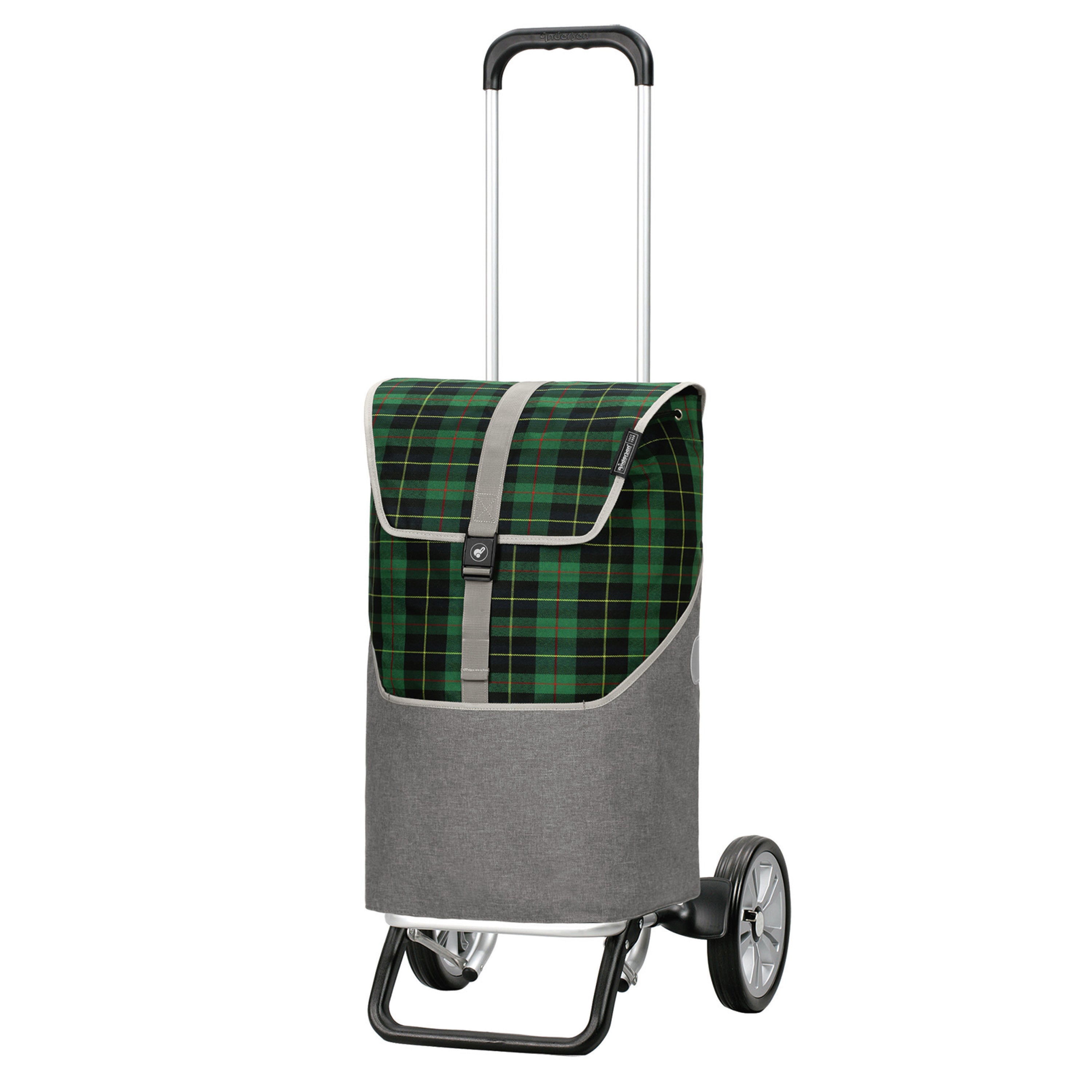 Andersen-Alu Star Shopper Gese - grün-shopping-trolley.ch