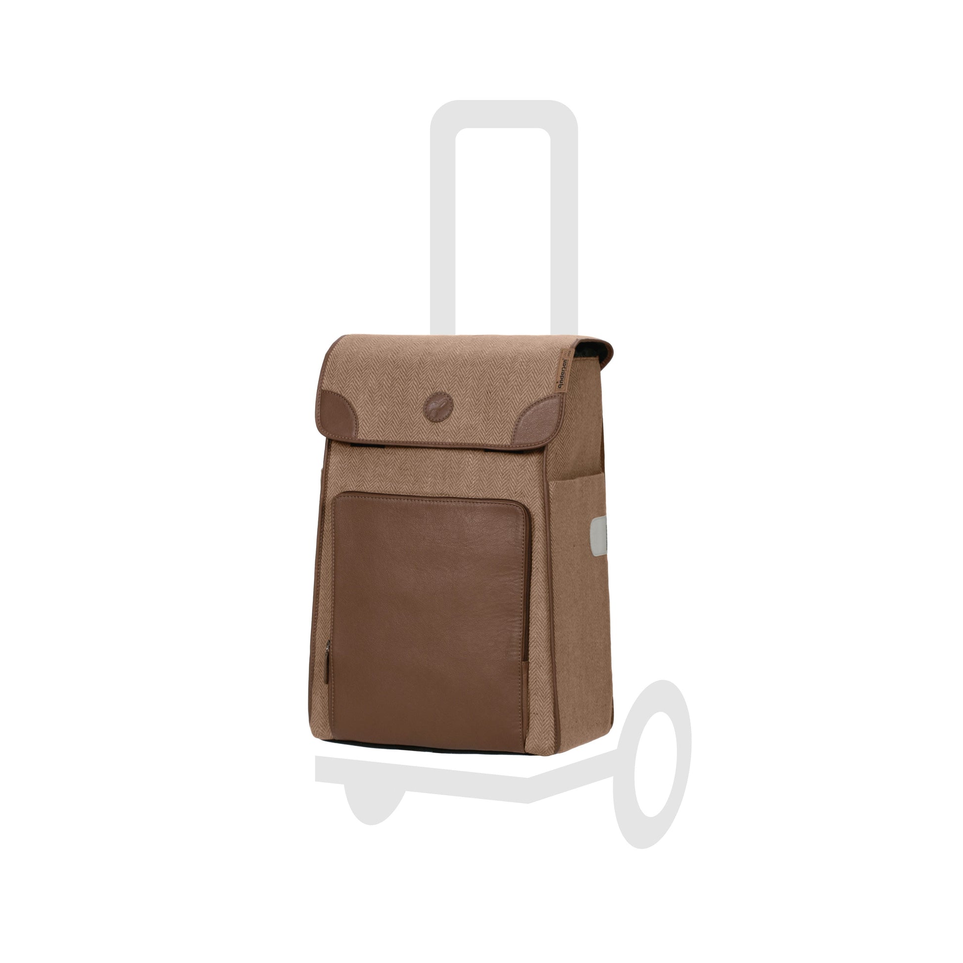 Andersen Shopper Manufaktur-Elik braun-www.shopping-trolley.ch-bild1