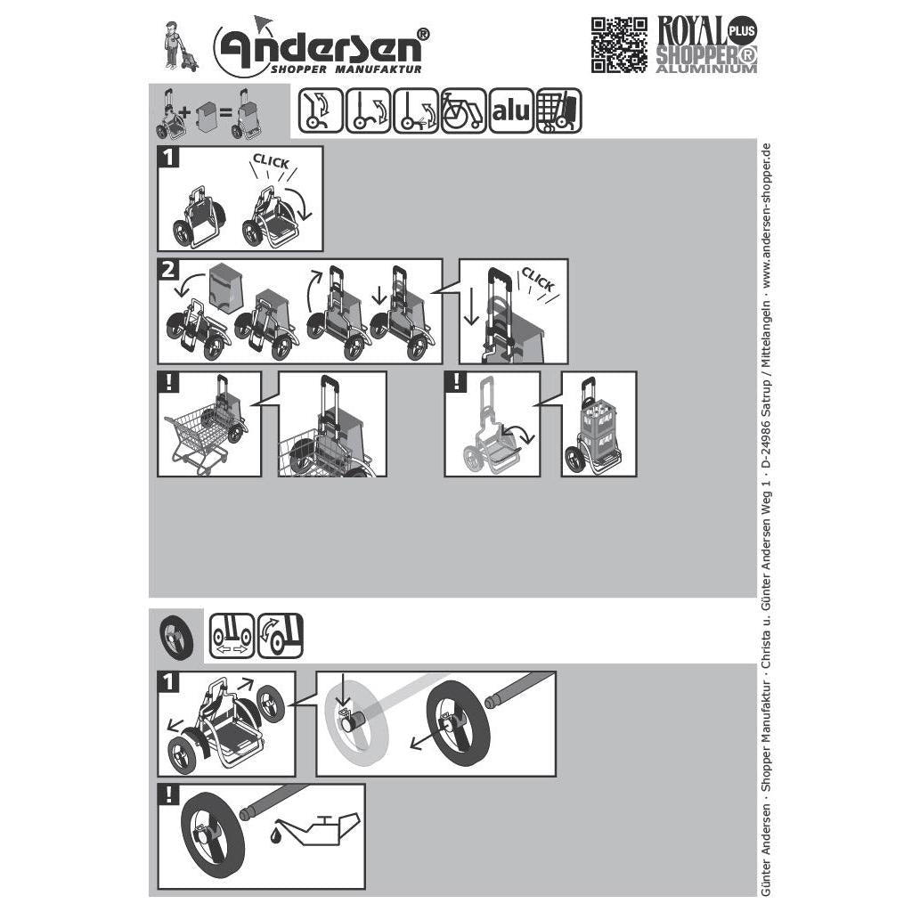 Andersen Shopper Manufaktur-Fahrgestell Royal Shopper Plus (Luftrad 25 cm)-www.shopping-trolley.ch-bild5