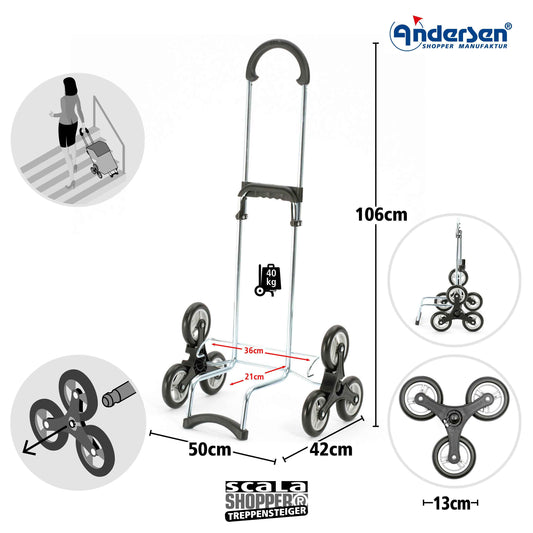 Fahrgestell Treppensteiger Scala Shopper