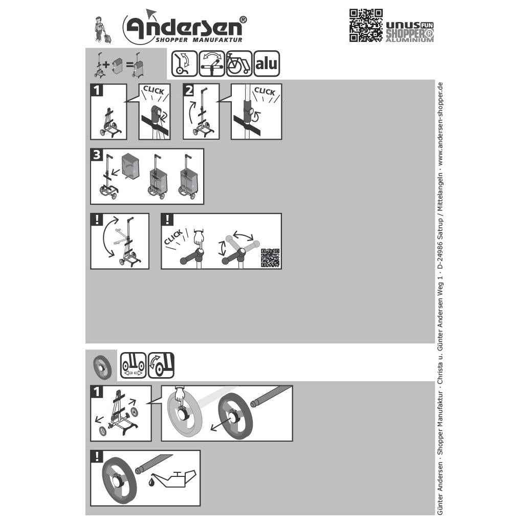 Fahrgestell Unus Shopper Fun
