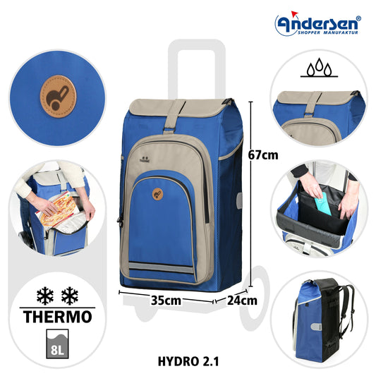 Andersen Shopper Manufaktur-Hydro 2.1 blau-www.shopping-trolley.ch-bild2