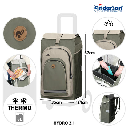 Andersen Shopper Manufaktur-Hydro 2.1 grau-www.shopping-trolley.ch-bild2