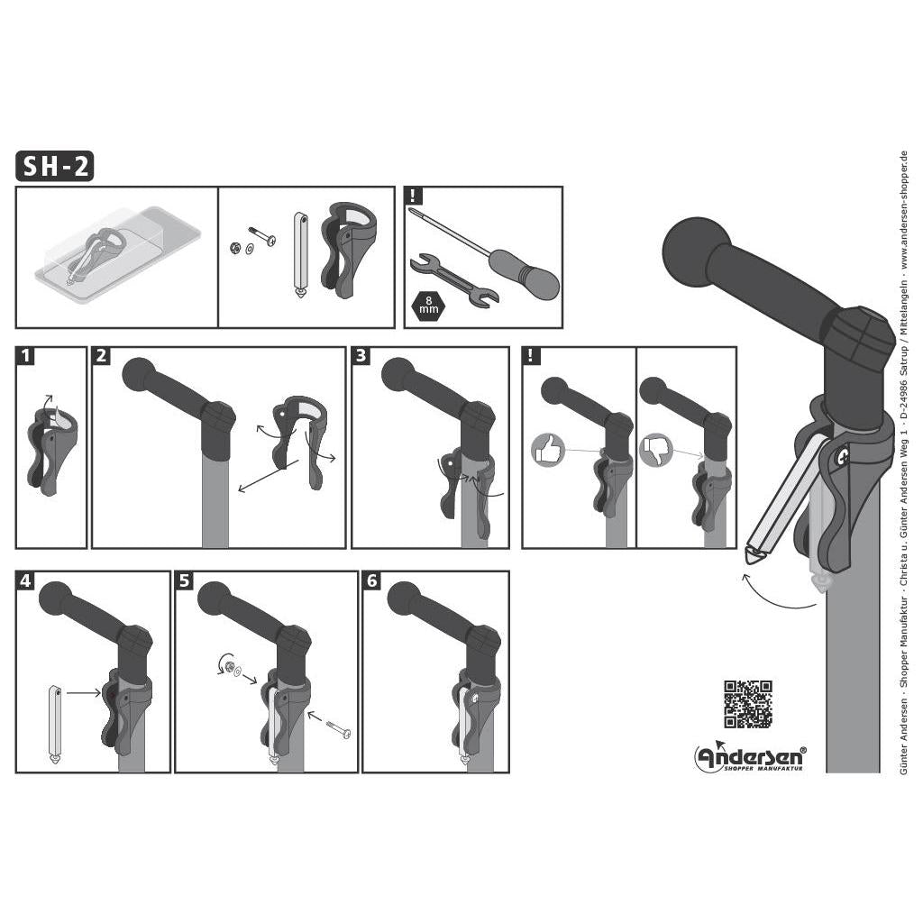 Andersen Shopper Manufaktur-Kupplungsstift SH-2-www.shopping-trolley.ch-bild2