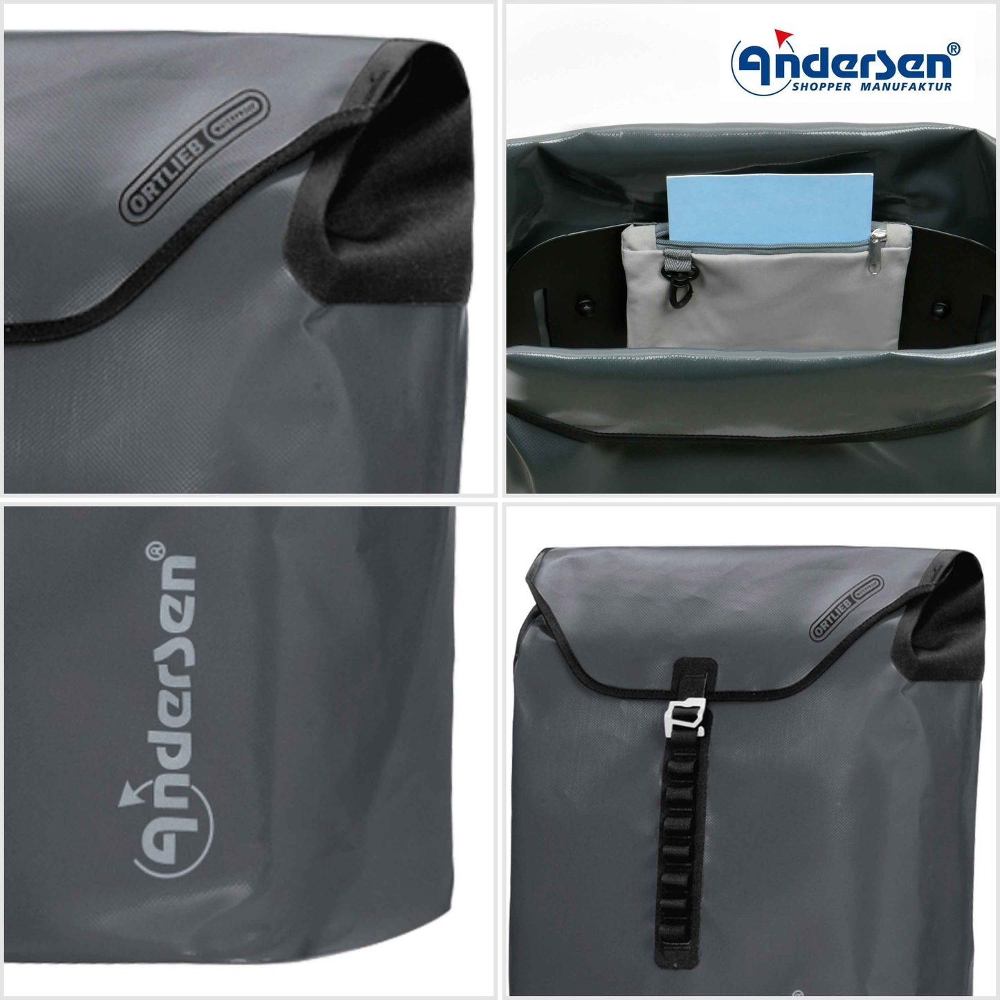 Tasche Ortlieb - anthrazit