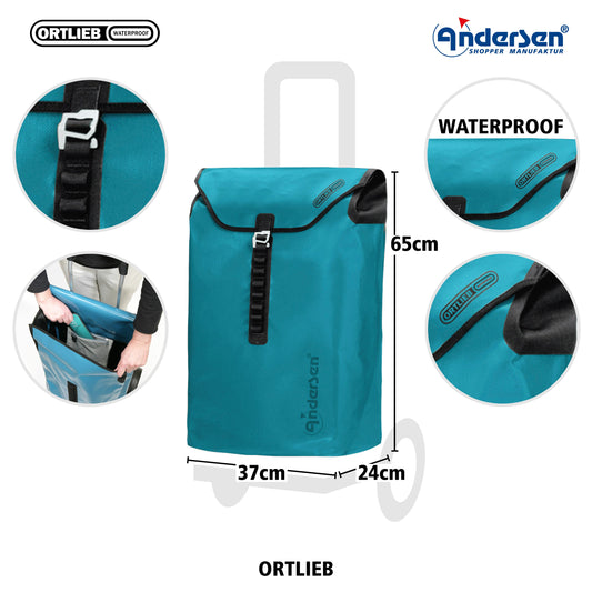 Andersen Shopper Manufaktur-Ortlieb petrol-www.shopping-trolley.ch-bild2