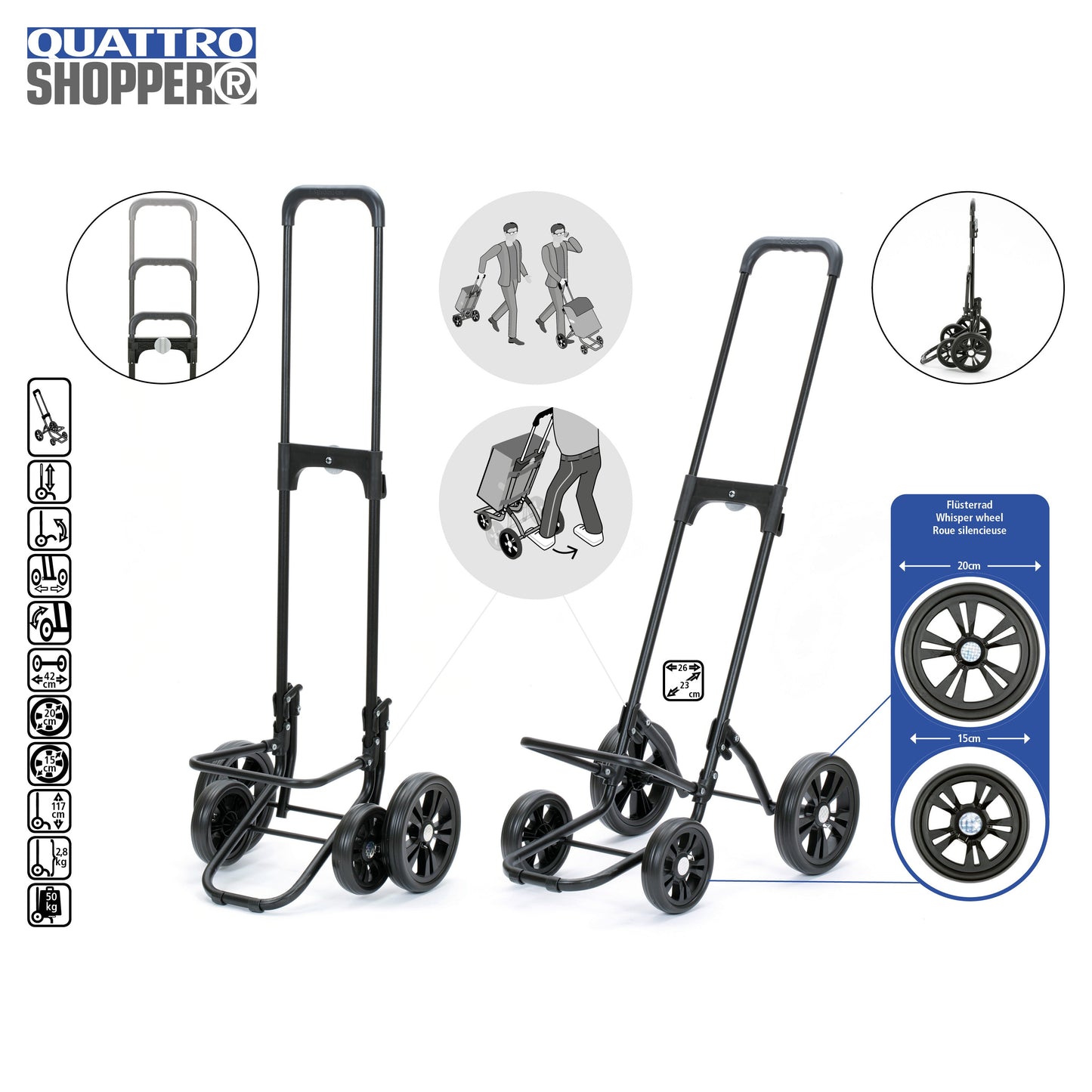 Andersen Shopper Manufaktur-Quattro Shopper Famke blau-www.shopping-trolley.ch-bild2