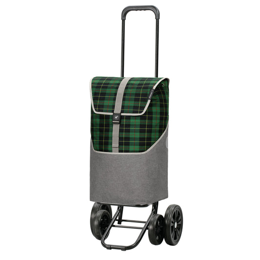 Andersen Shopper Manufaktur-Quattro Shopper Gese grün-www.shopping-trolley.ch-bild1