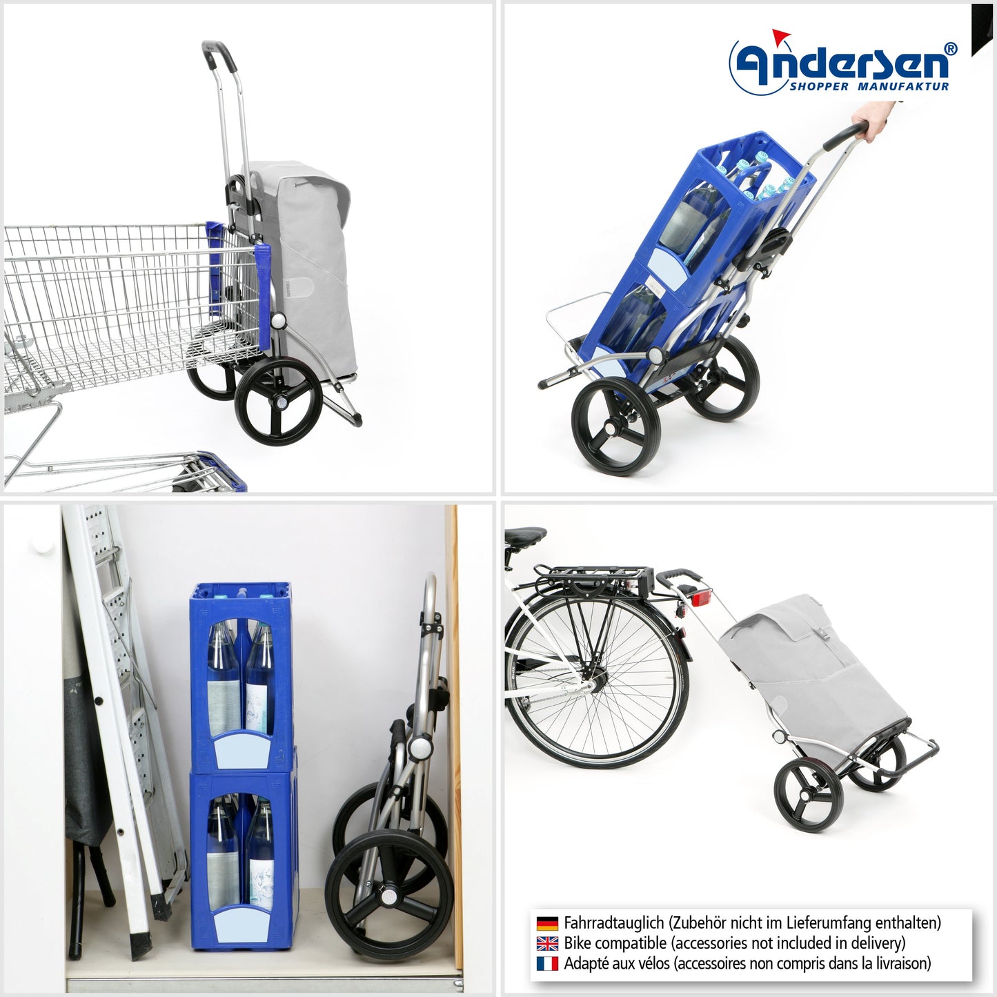 Andersen Shopper Manufaktur-Royal Shopper (Dreispeichenrad 25 cm) 360° Lee 5-www.shopping-trolley.ch-bild4