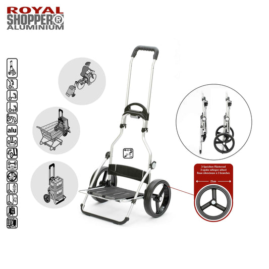Royal Shopper (Dreispeichenrad 25 cm) 360° Mole - 2