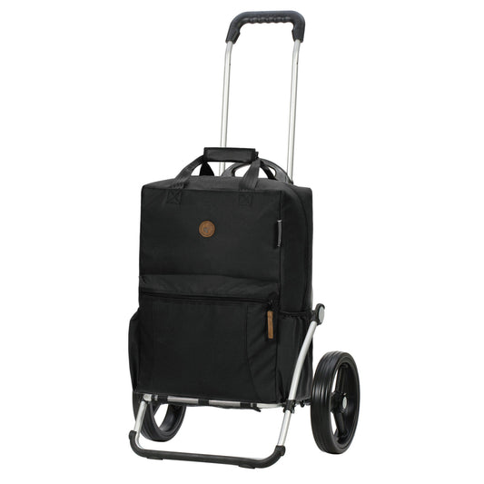 Andersen Shopper Manufaktur-Royal Shopper (Dreispeichenrad 25 cm) Carl schwarz-www.shopping-trolley.ch-bild1