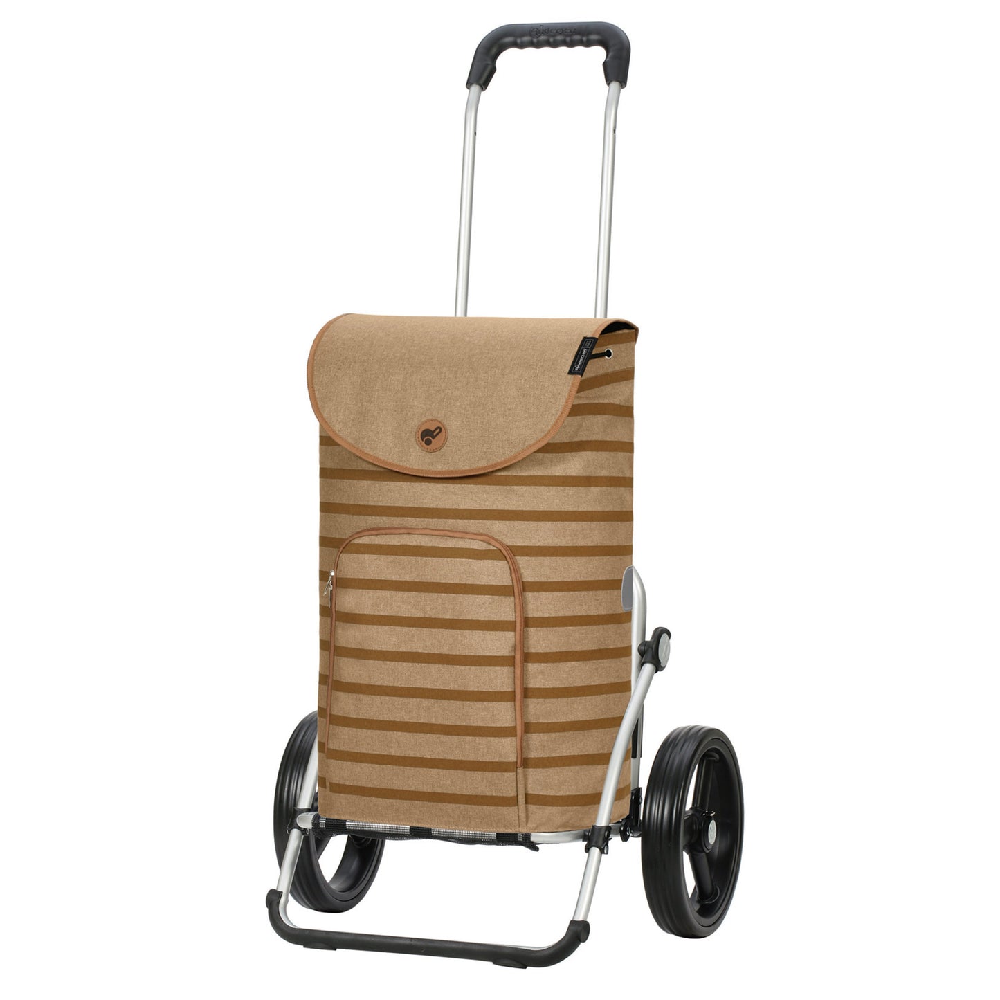 Andersen Shopper Manufaktur-Royal Shopper (Dreispeichenrad 25 cm) Eske braun-www.shopping-trolley.ch-bild1