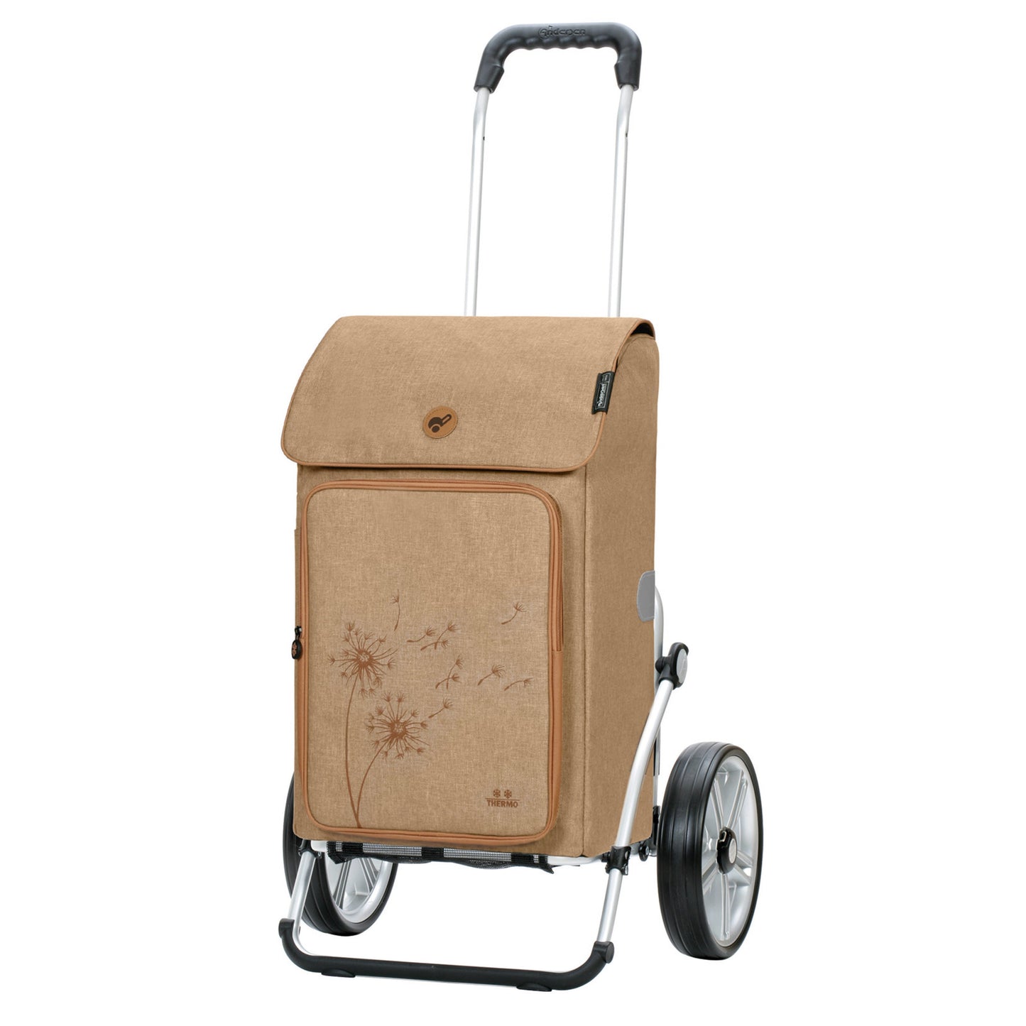 Andersen Shopper Manufaktur-Royal Shopper (Kugellagerrad 25 cm) Erbo beige-www.shopping-trolley.ch-bild1