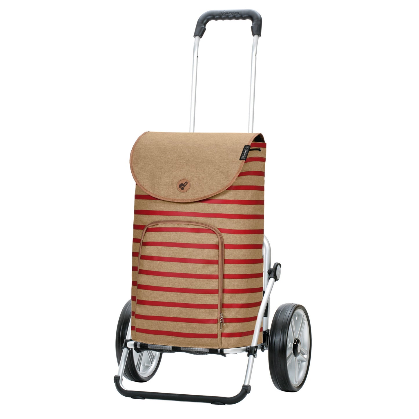 Andersen Shopper Manufaktur-Royal Shopper (Kugellagerrad 25 cm) Eske rot-www.shopping-trolley.ch-bild1