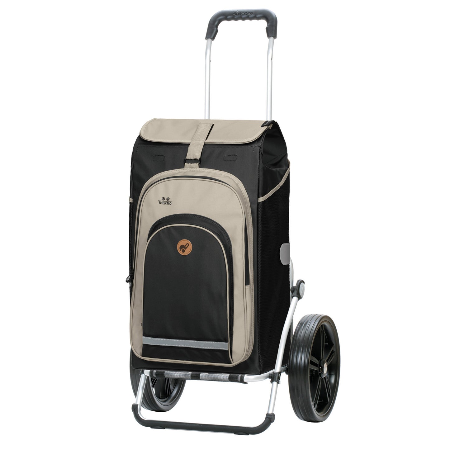 Andersen Shopper Manufaktur-Royal Shopper (Kugellagerrad 29 cm) Hydro 2.1 schwarz-www.shopping-trolley.ch-bild1