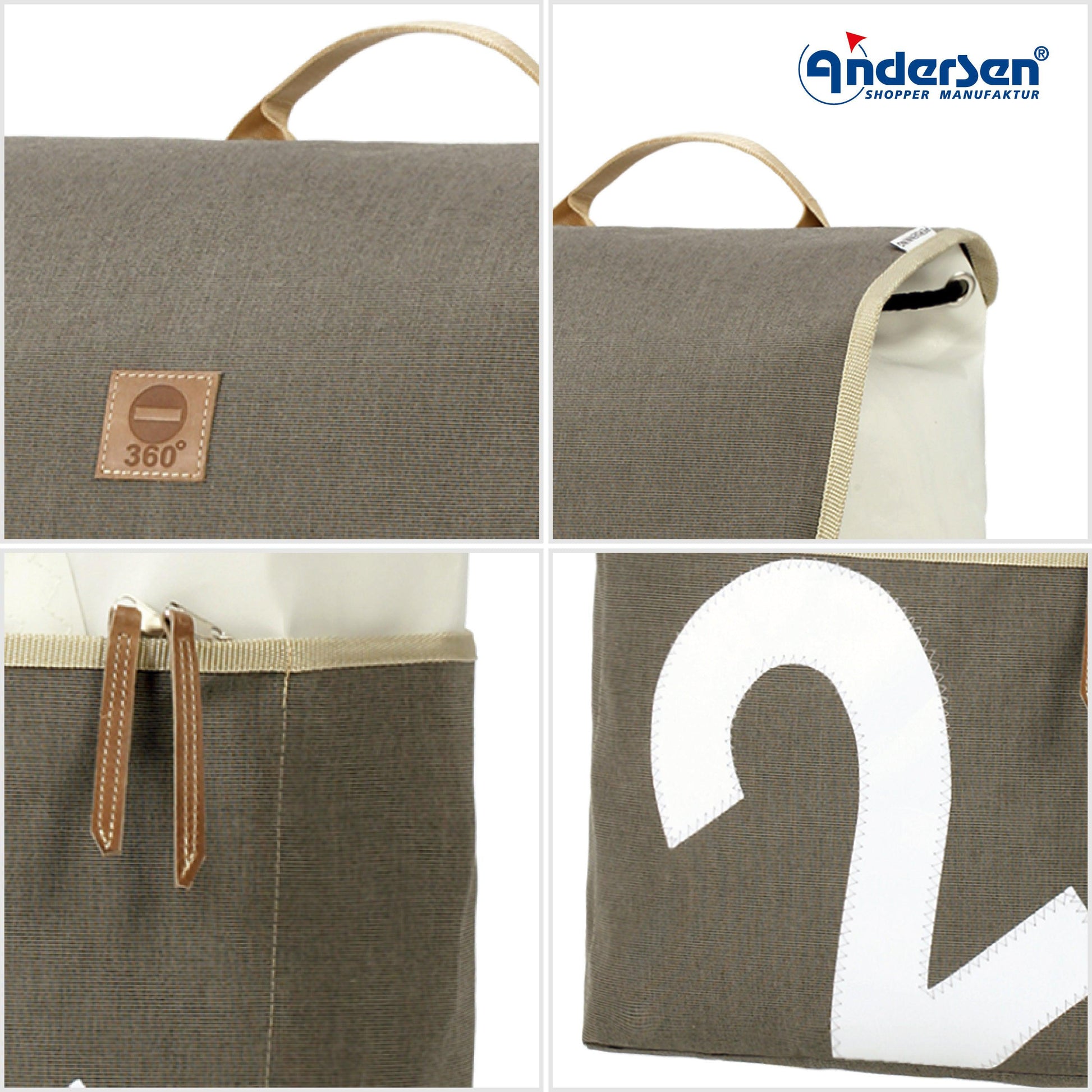 Andersen Shopper Manufaktur-Royal Shopper (Luft-Kugellagerrad 25 cm) 360° Mole 2-www.shopping-trolley.ch-bild5