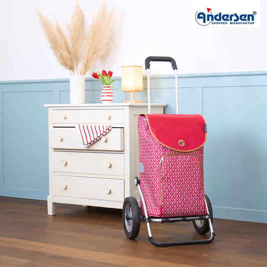 Royal Shopper (Metallspeichenrad 25 cm) Famke - rot