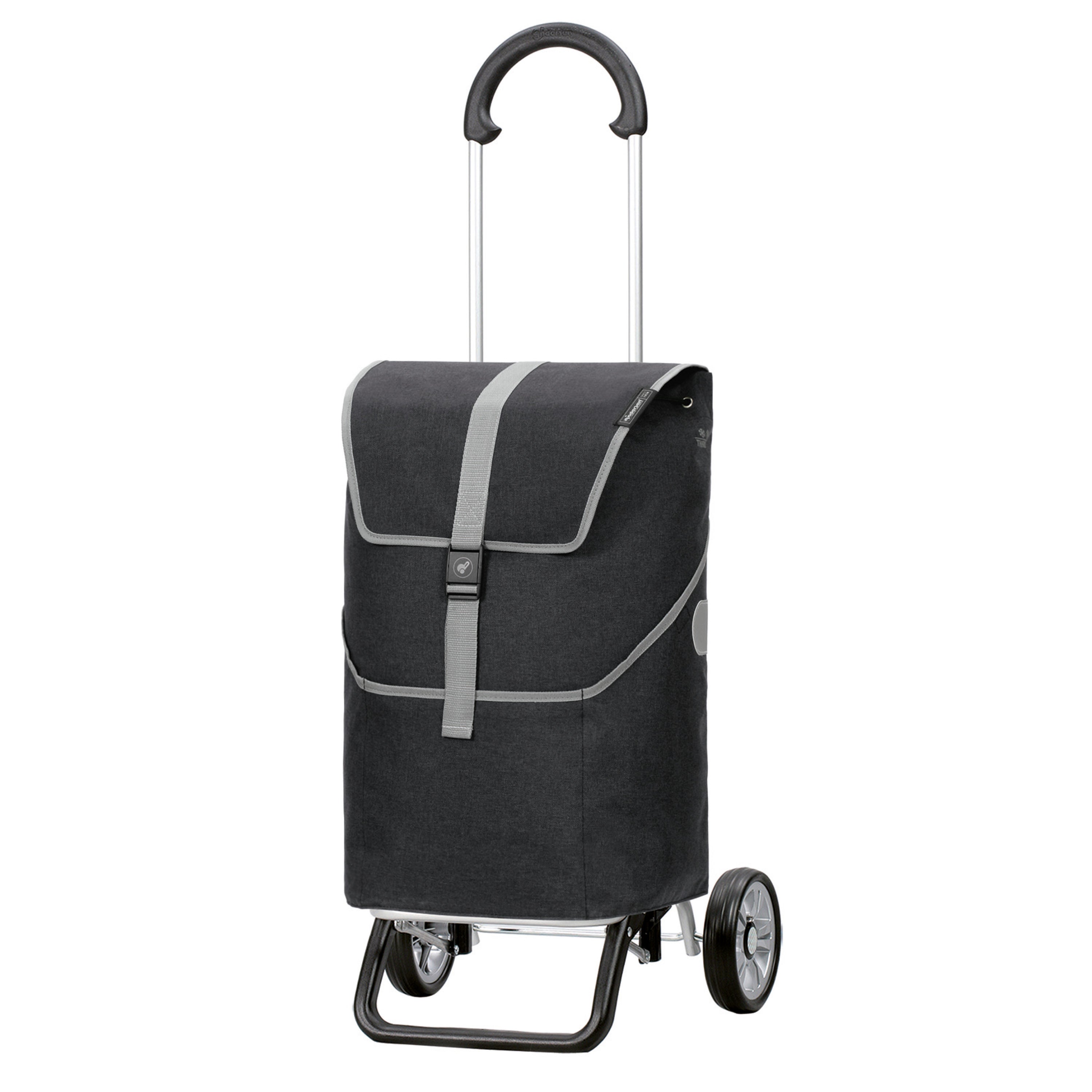 Andersen Shopper Manufaktur-Scala Shopper Plus Mikkel schwarz-www.shopping-trolley.ch-bild1