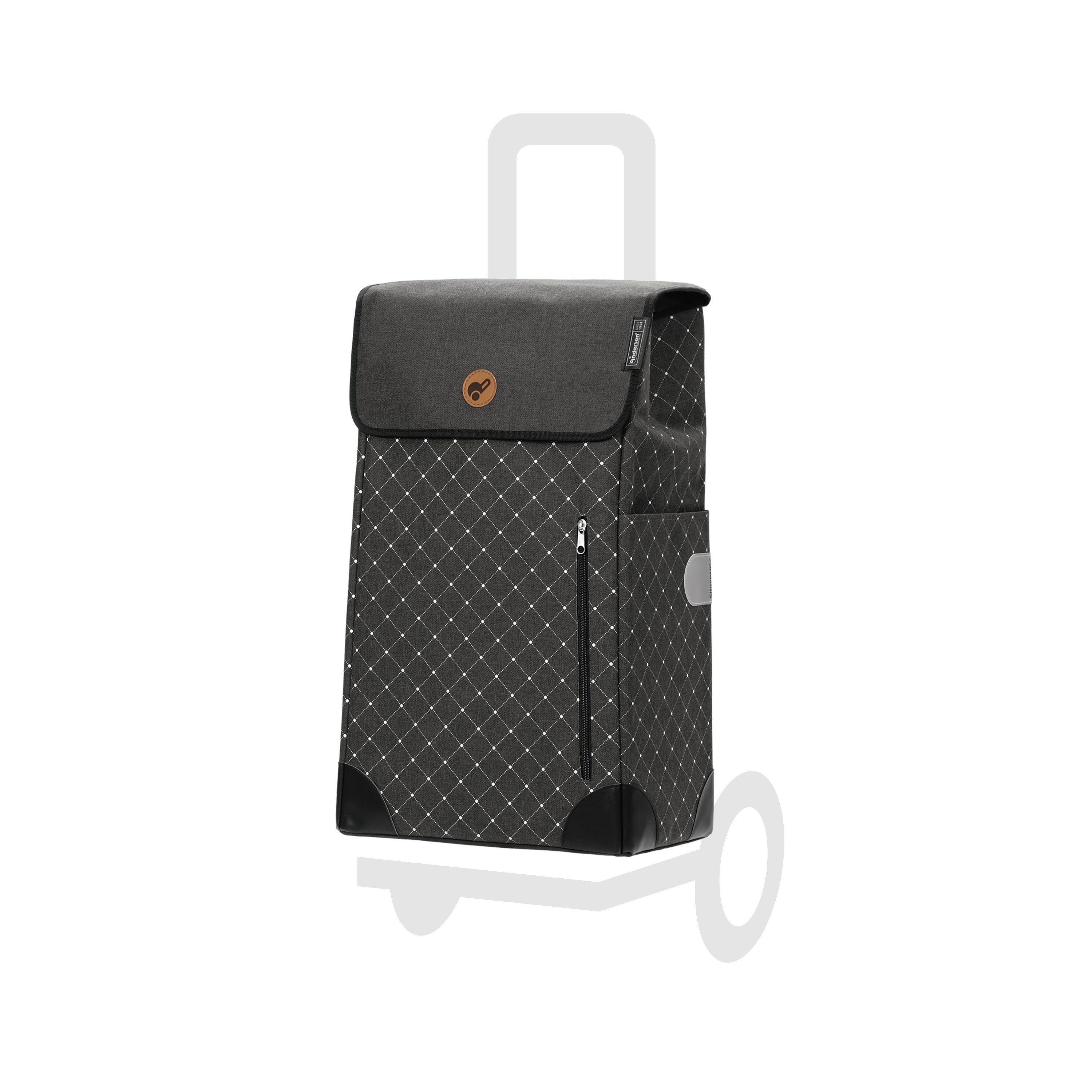 Andersen Shopper Manufaktur-Sofia anthrazit-www.shopping-trolley.ch-bild1