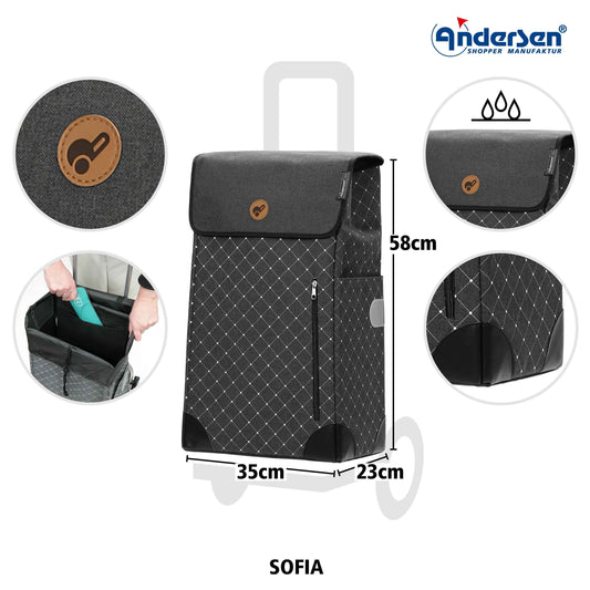 Tasche Sofia - anthrazit