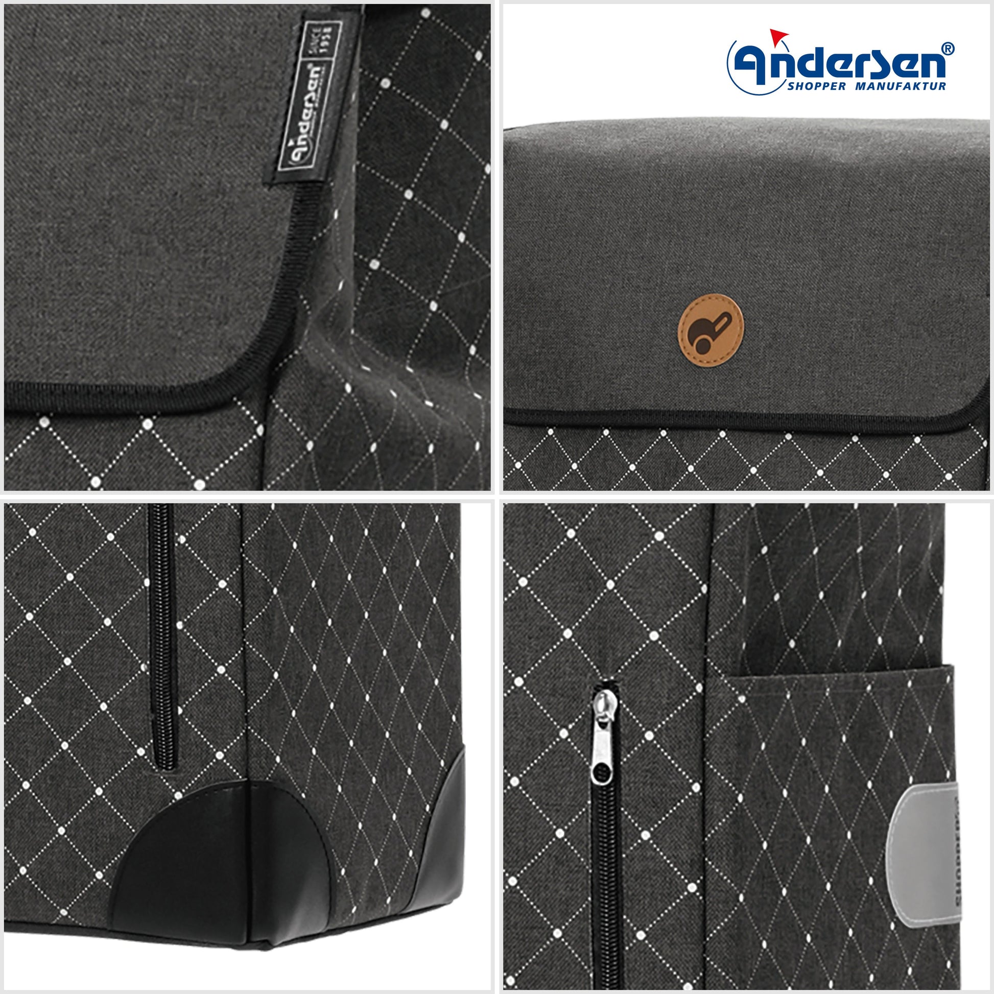 Andersen Shopper Manufaktur-Sofia anthrazit-www.shopping-trolley.ch-bild3