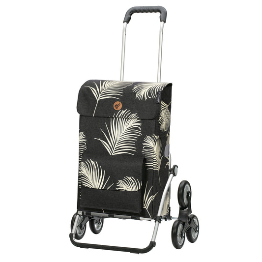 Andersen Shopper Manufaktur-Treppensteiger Royal Shopper Signe schwarz-www.shopping-trolley.ch-bild1