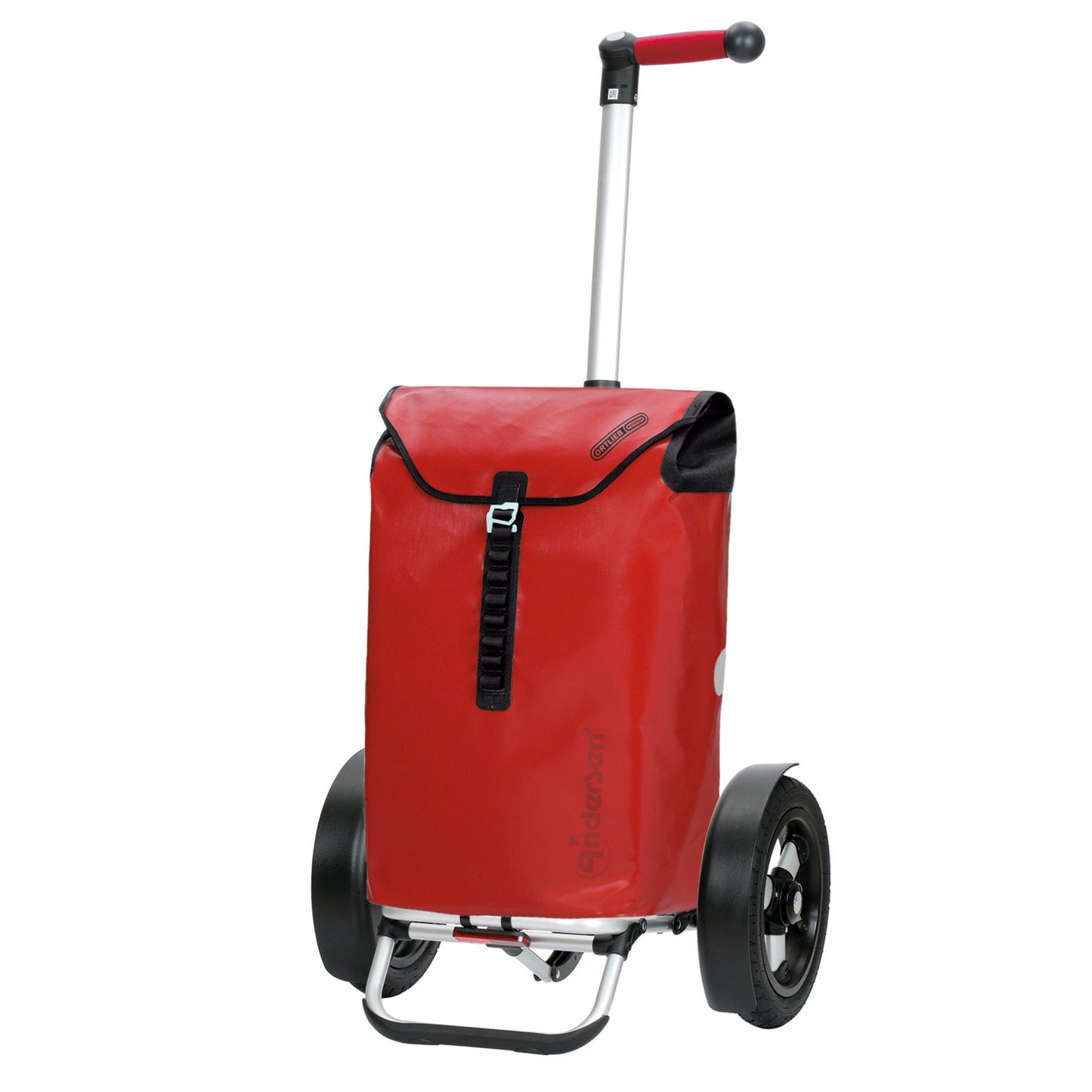 Andersen Shopper Manufaktur-Tura Shopper (Luft-Kugellagerrad 29 cm) Ortlieb rot-www.shopping-trolley.ch-bild1