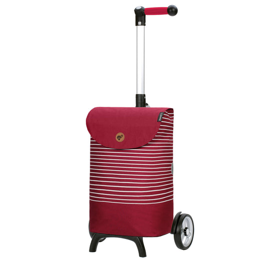 Andersen Shopper Manufaktur-Unus Shopper Fun Tilde rot-www.shopping-trolley.ch-bild1