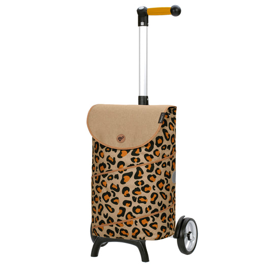 Andersen Shopper Manufaktur-Unus Shopper Fun Tyra leo-www.shopping-trolley.ch-bild1