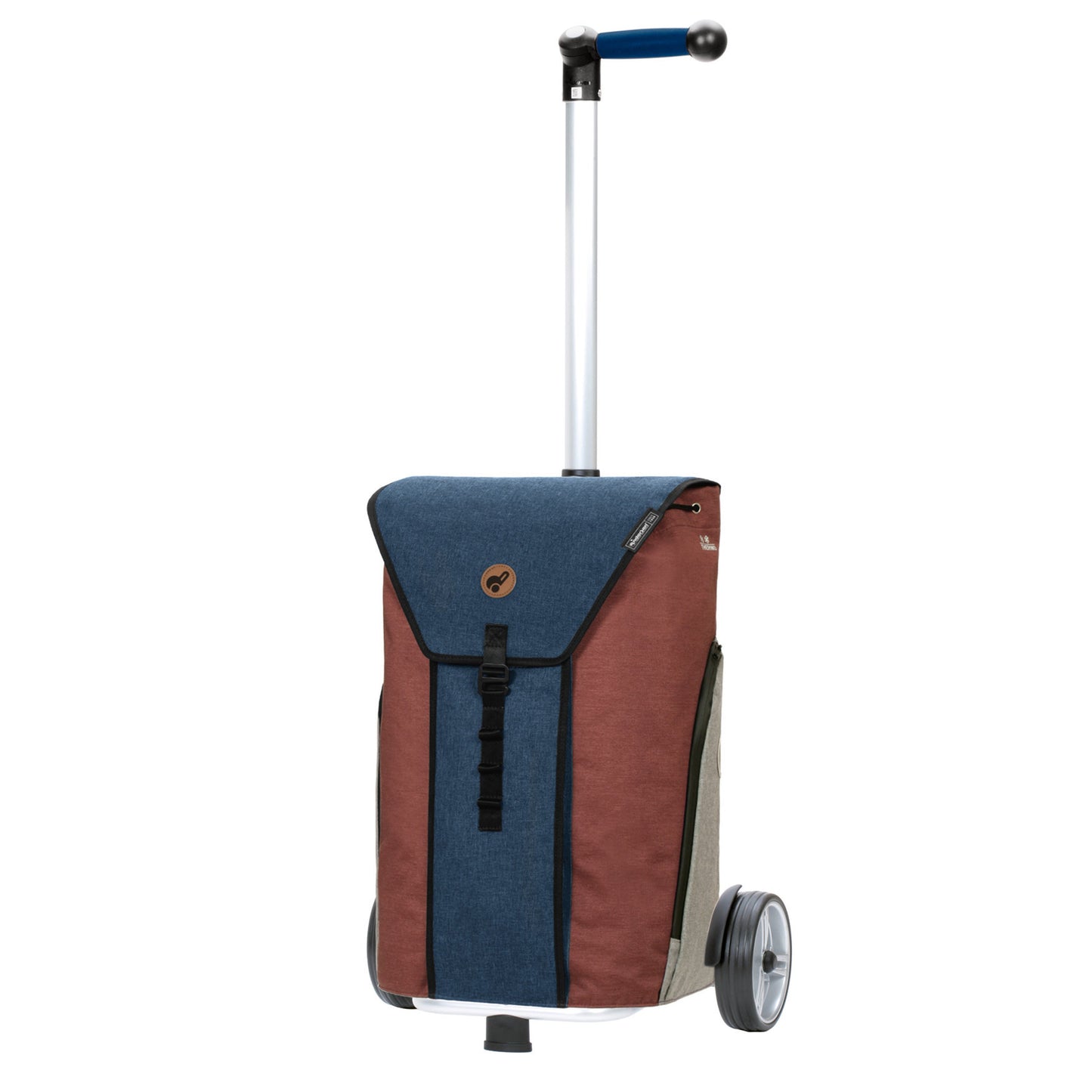 Andersen Shopper Manufaktur-Unus Shopper Oli.P 2.0 blau-www.shopping-trolley.ch-bild1