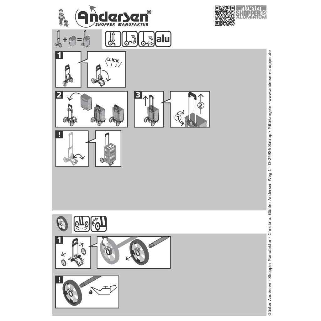 Alu Star Shopper Sofia - rot