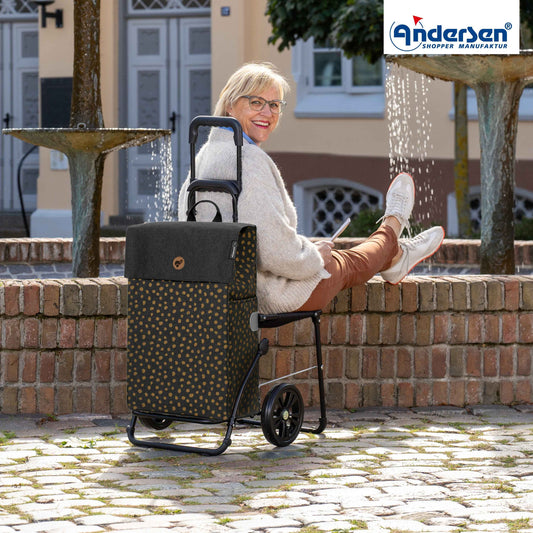 Komfort Shopper Fita - schwarz