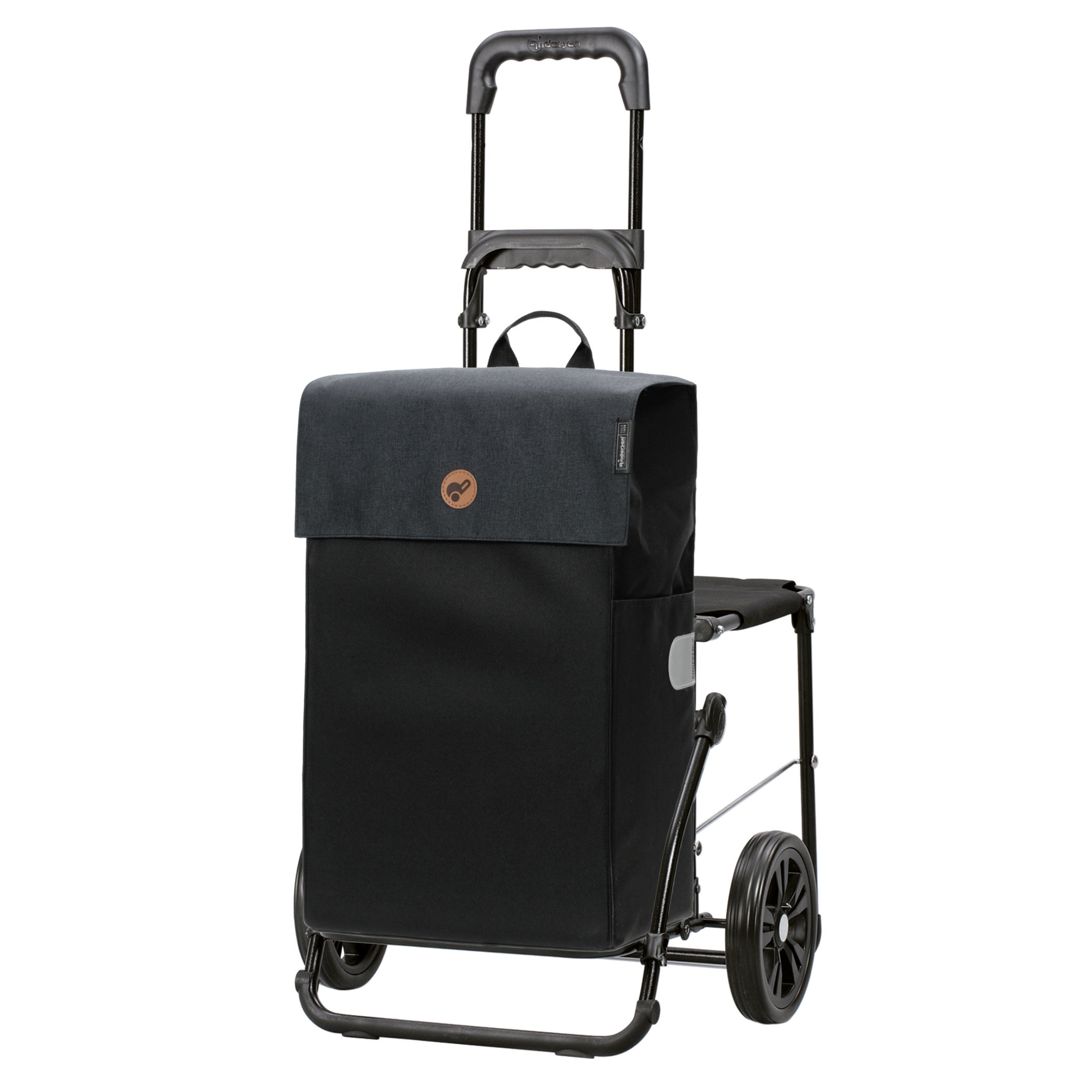 Andersen-Komfort Shopper Hera - Schwarz-shopping-trolley.ch