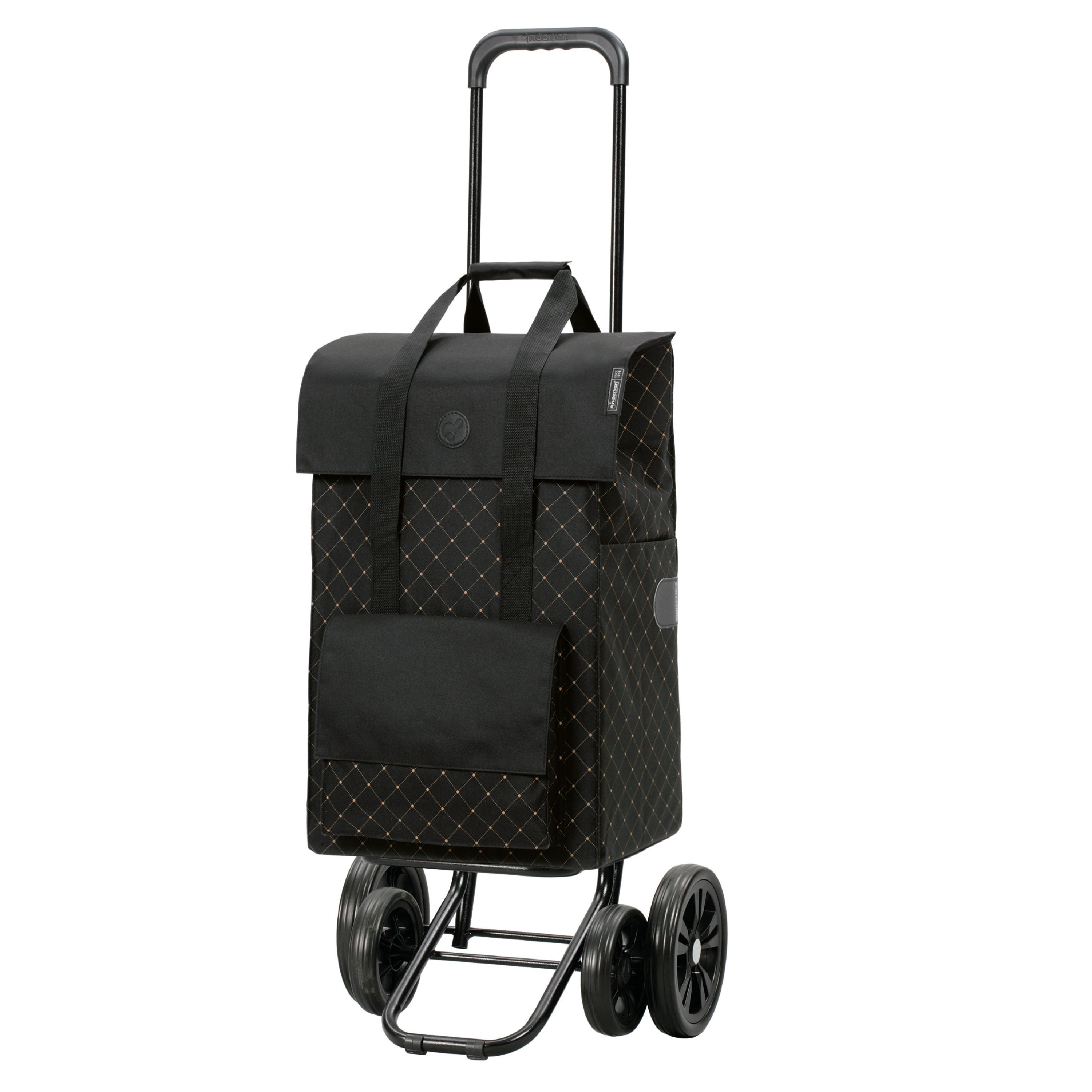 Andersen-Quattro Shopper Lisa - Schwarz-shopping-trolley.ch