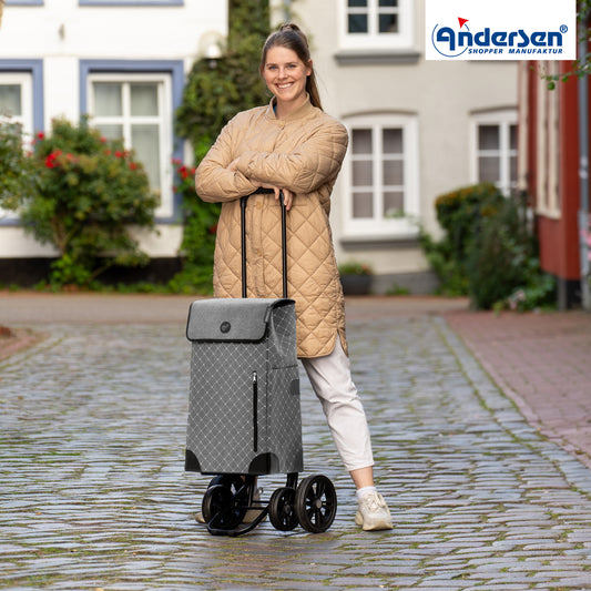 Andersen-Quattro Shopper Sofia - anthrazit-shopping-trolley.ch