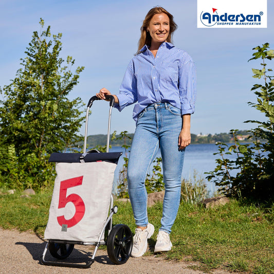 Andersen-Royal Shopper 360° Steg - 5 - Leichtlaufrad 25 cm-shopping-trolley.ch