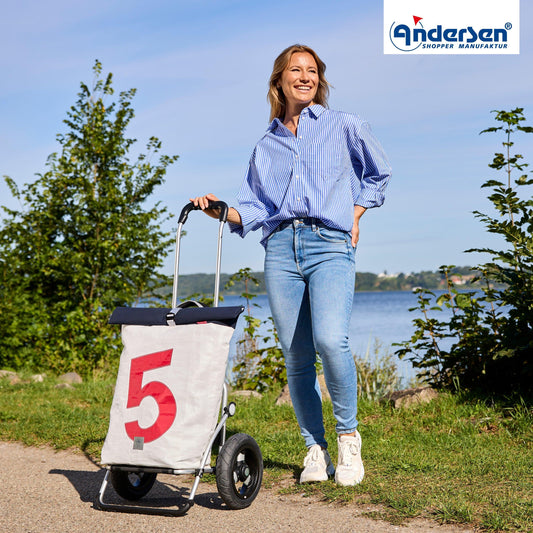 Andersen-Royal Shopper 360° Steg - 5 - Luft-Kugellagerrad 25 cm-shopping-trolley.ch