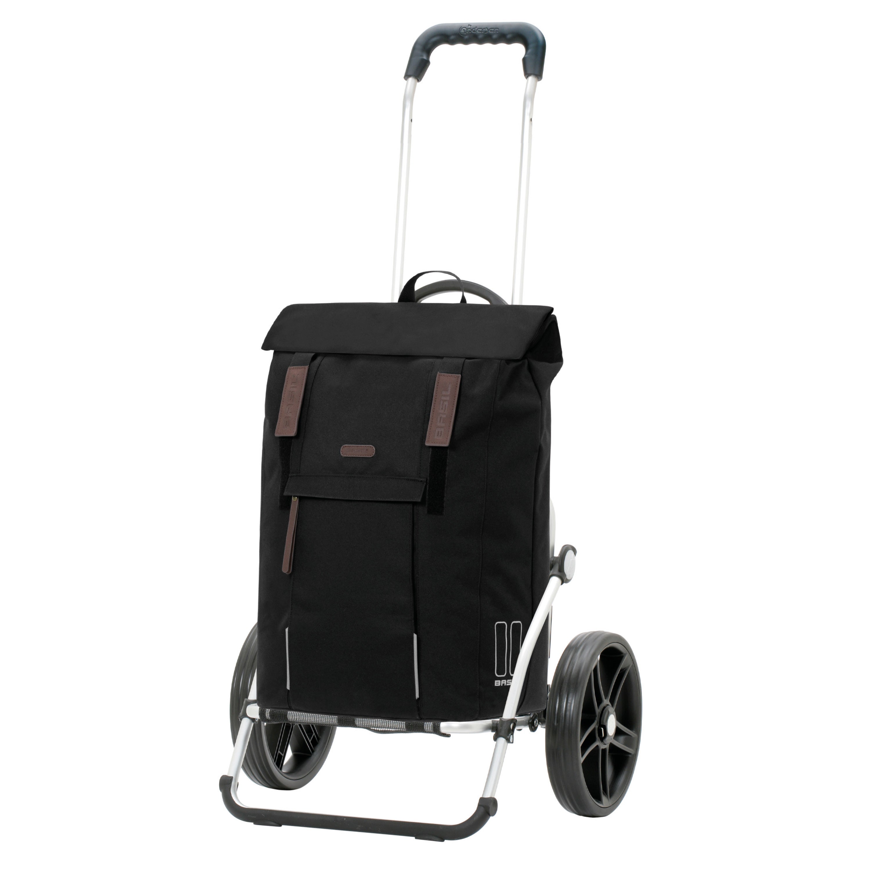 Andersen-Royal Shopper Basil City - Schwarz - Leichtlaufrad 25 cm-shopping-trolley.ch