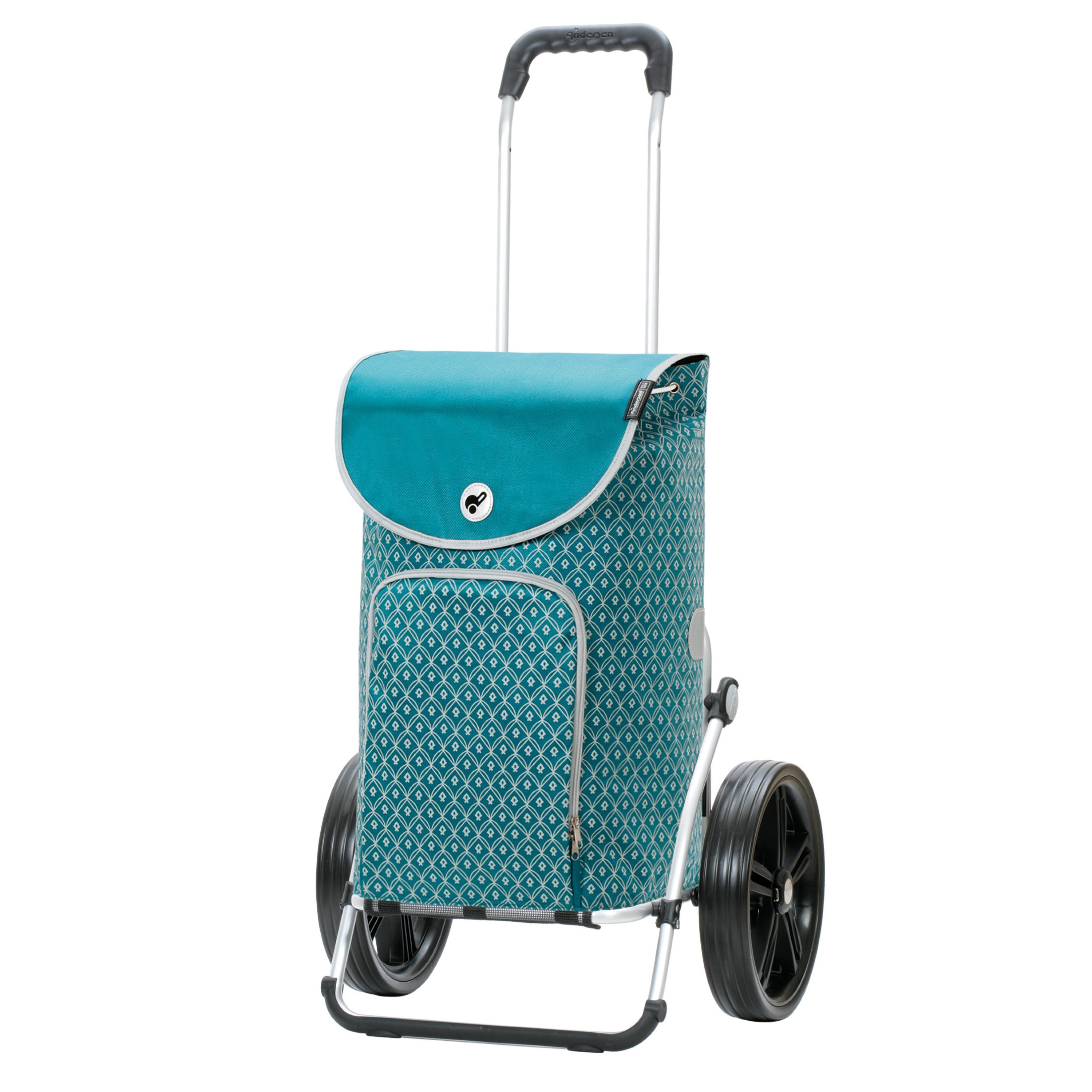 Andersen-Royal Shopper Famke - Petrol - Kugellagerrad 29 cm-shopping-trolley.ch