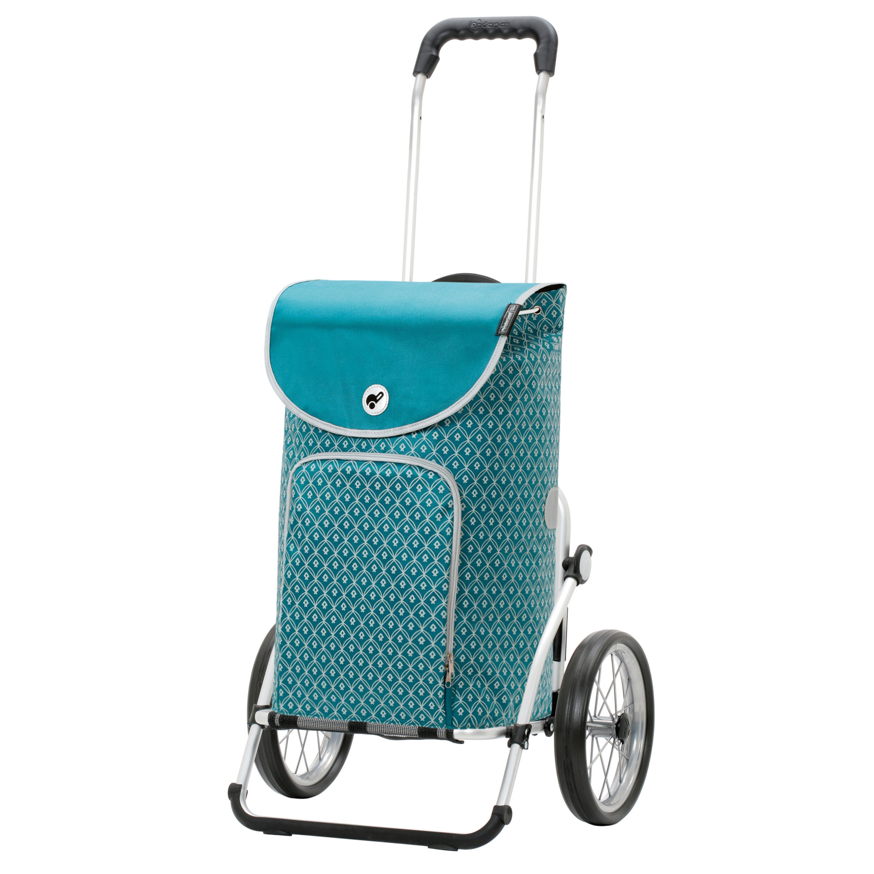 Andersen-Royal Shopper Famke - Petrol - Metallspeichenrad 25 cm-shopping-trolley.ch