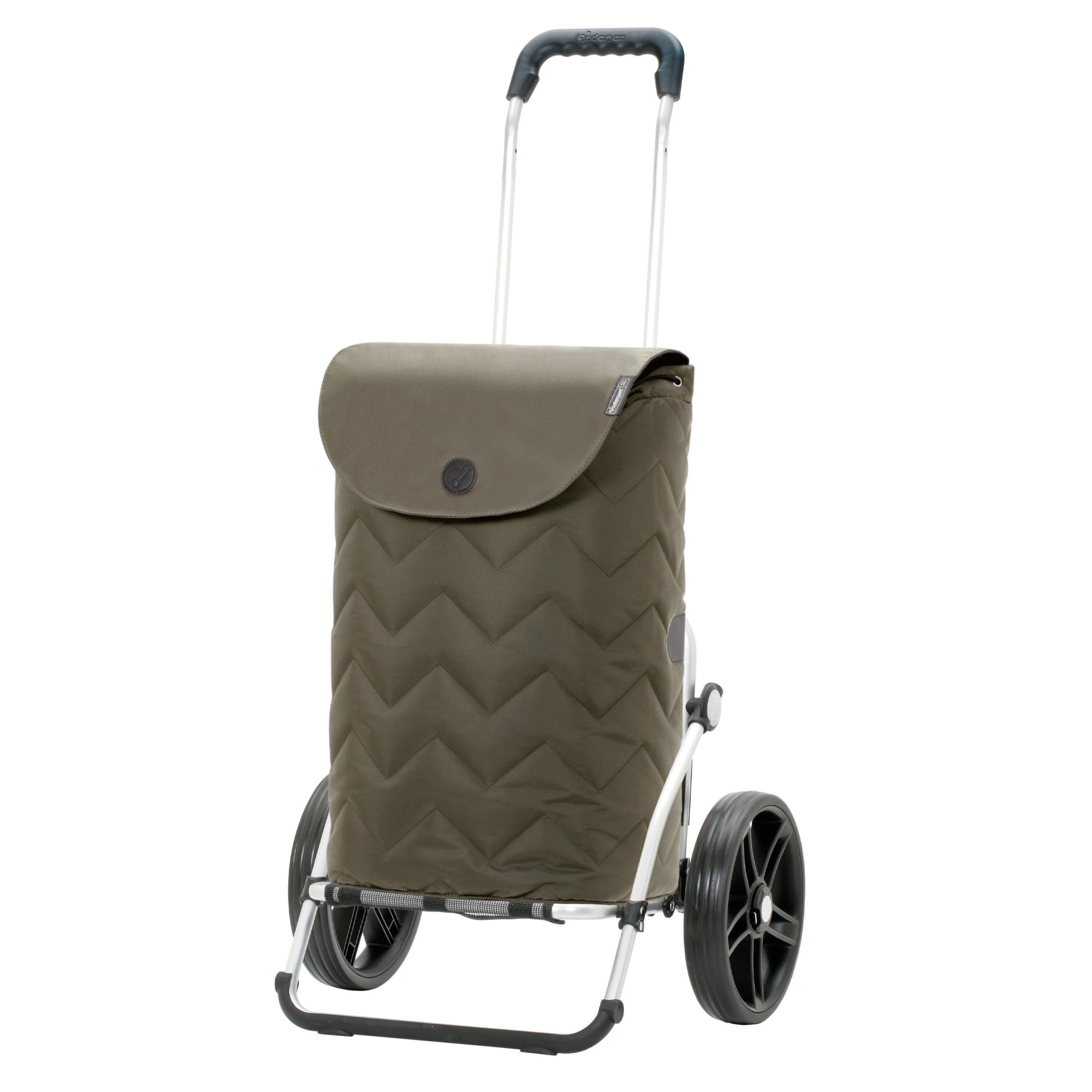 Andersen-Royal Shopper Hilma - Oliv - Leichtlaufrad 25 cm-shopping-trolley.ch