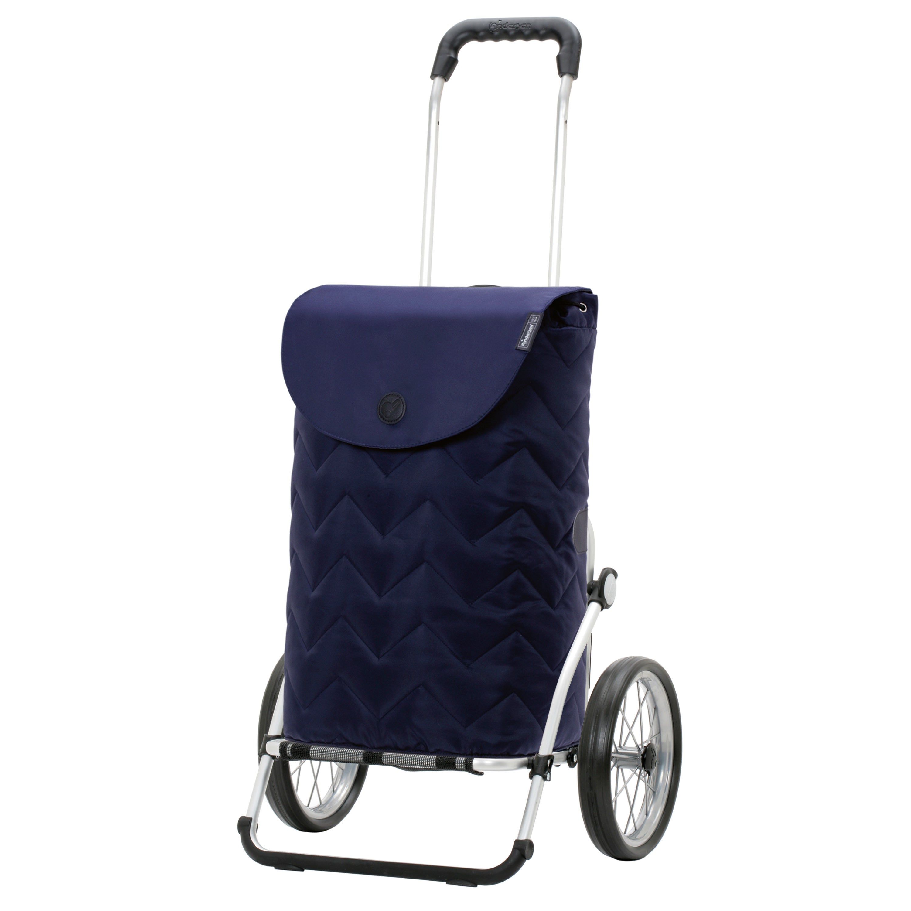Andersen-Royal Shopper Hilma - Blau - Metallspeichenrad 25 cm-shopping-trolley.ch