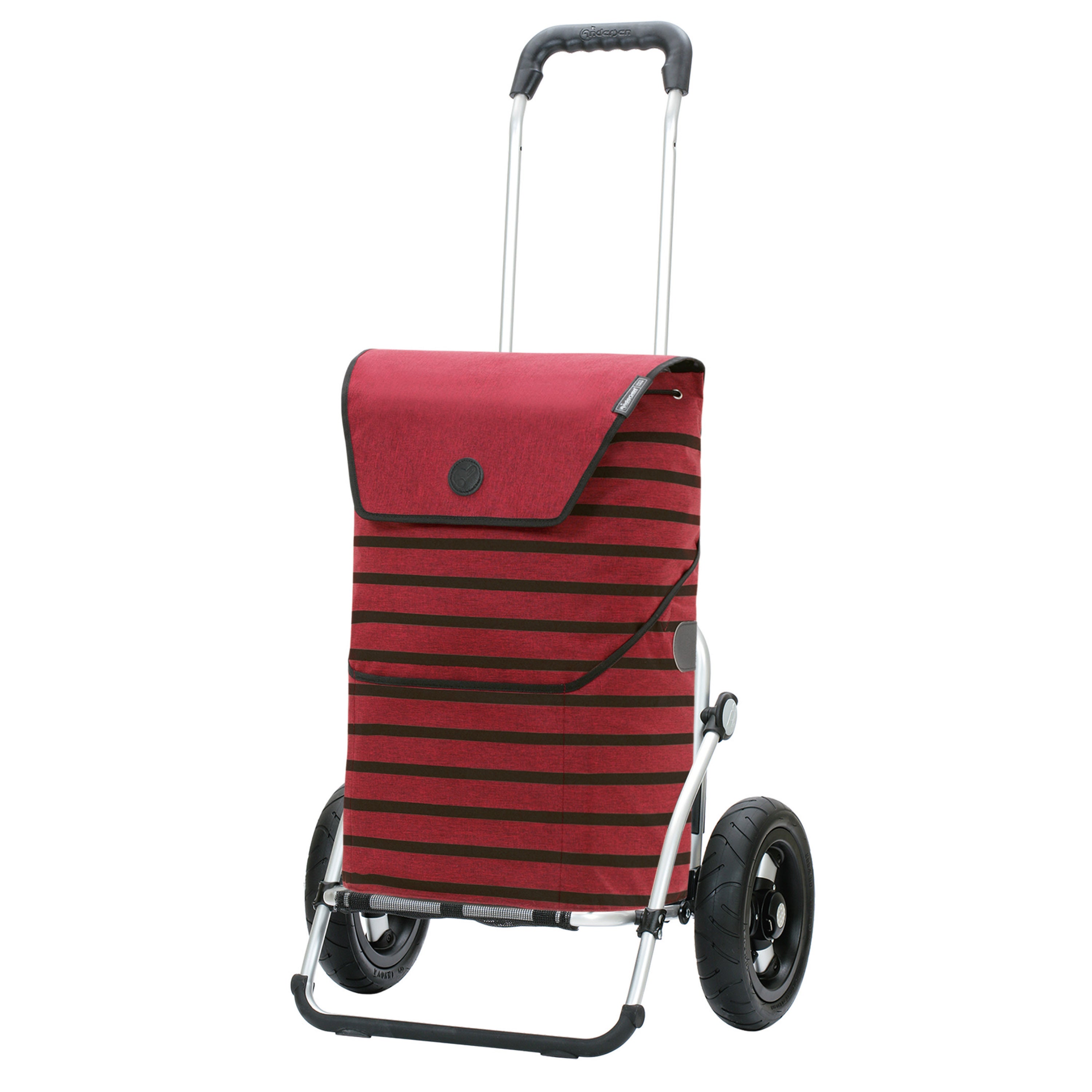 Andersen-Royal Shopper Jelke - Bordeaux - Luft-Kugellagerrad 25 cm-shopping-trolley.ch
