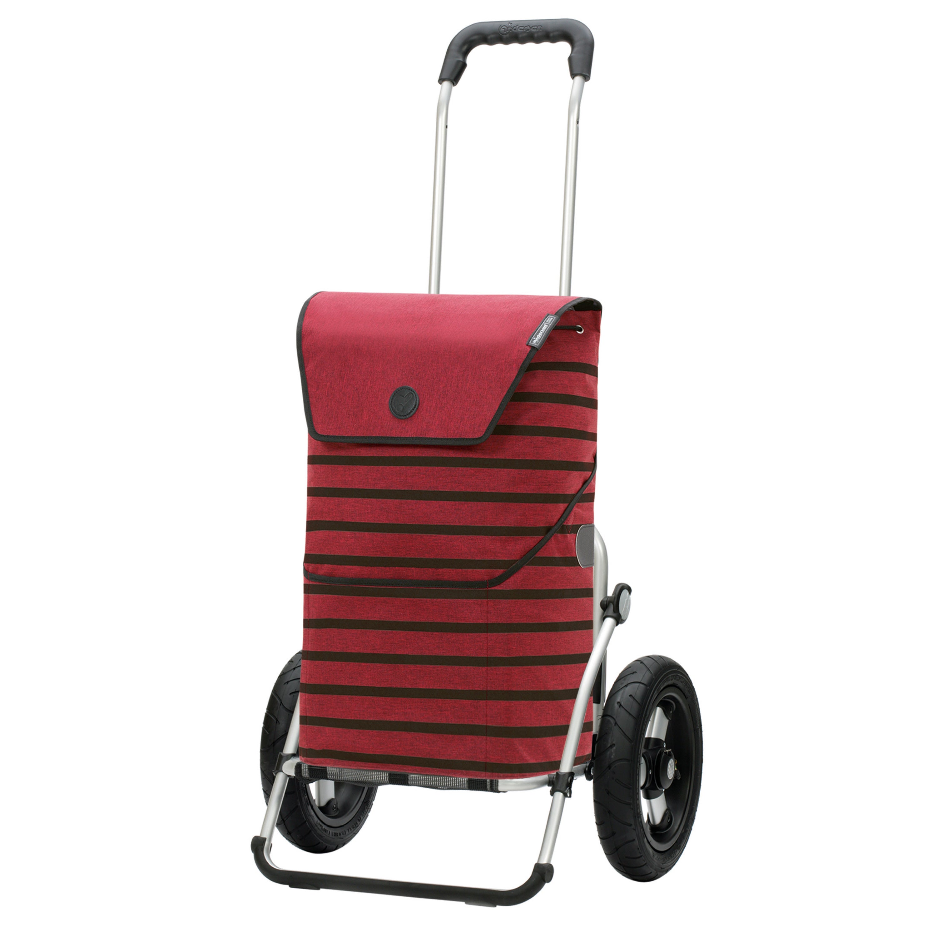 Andersen-Royal Shopper Jelke - Bordeaux - Luft-Kugellagerrad 29 cm-shopping-trolley.ch