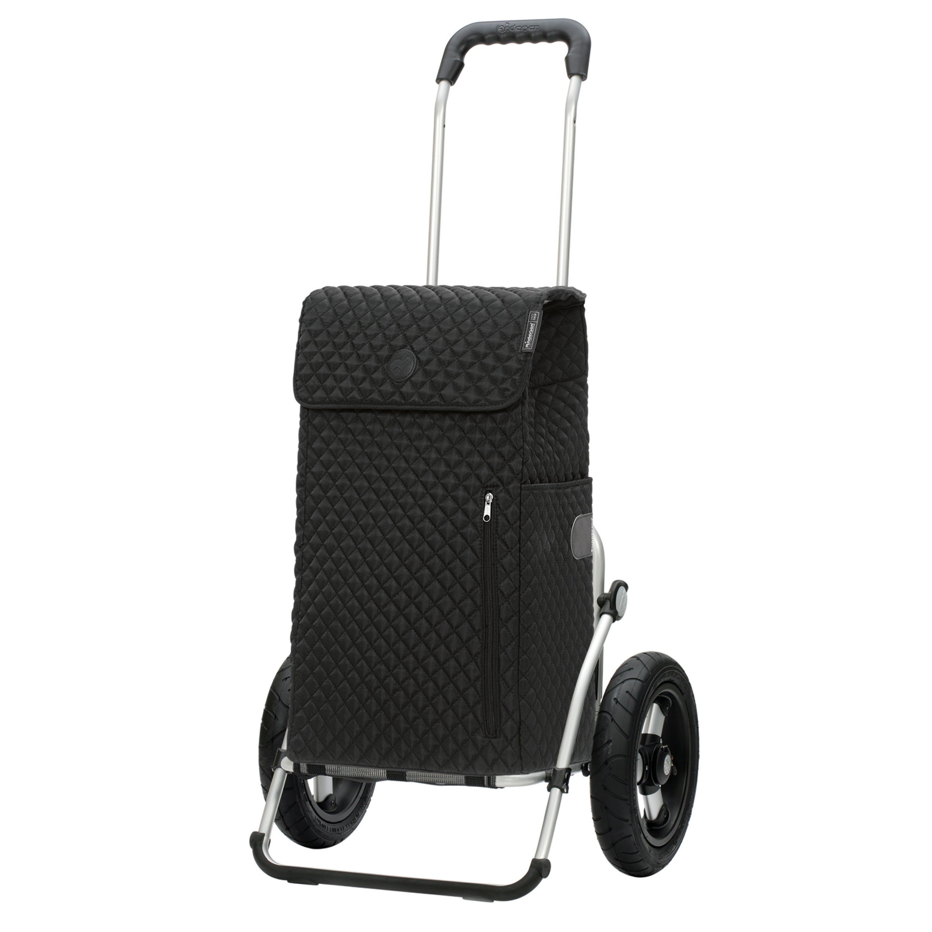 Andersen-Royal Shopper Lissa - Schwarz - Luft-Kugellagerrad 29 cm-shopping-trolley.ch