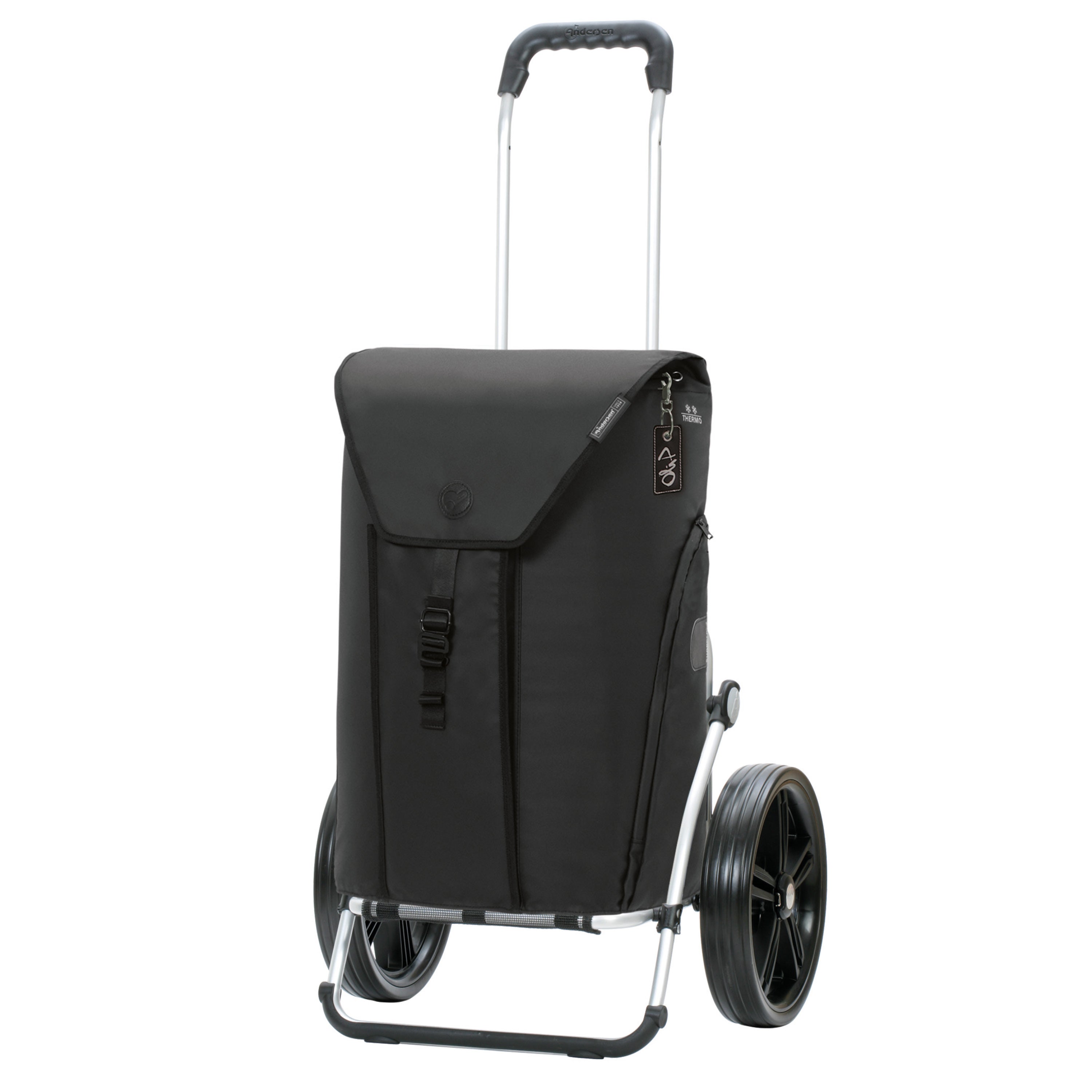 Andersen-Royal Shopper Oli.P 3.0 - Schwarz - Kugellagerrad 29 cm-shopping-trolley.ch