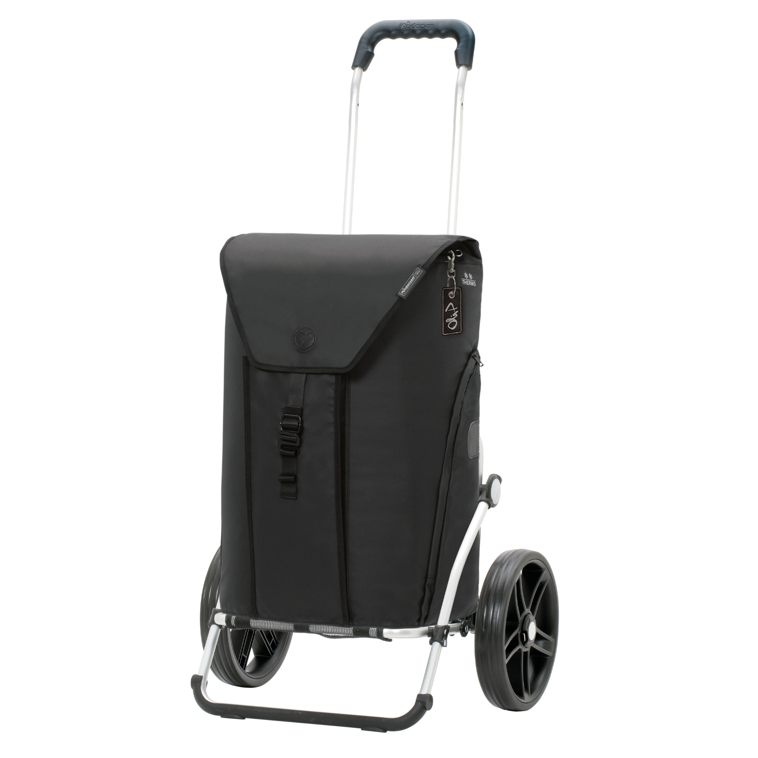 Andersen-Royal Shopper Oli.P 3.0 - Schwarz - Leichtlaufrad 25 cm-shopping-trolley.ch