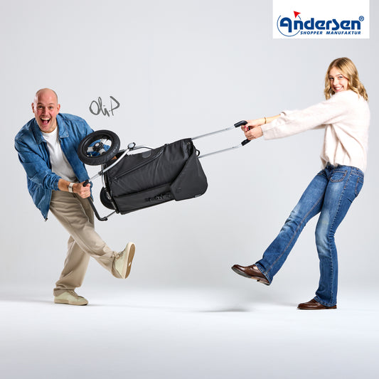 Andersen-Royal Shopper Oli.P 3.0 - Schwarz - Luft-Kugellagerrad 29 cm-shopping-trolley.ch